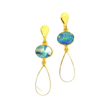  TAYGETE Abalone Shell & Mother of Pearl Earrings