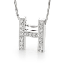  Pave Initial Diamond Necklace