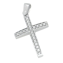  Cross Pendant Diamond Necklace